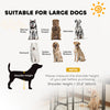 6 Panels Heavy Duty Dog Playpen Outdoor Indoor with Door & Strap, 39