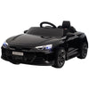 Ride-On Toy On Car with Remote Control, 12V 3.1 MPH Electric Ride for Kids w/ Suspension System, Horn Honking, Grey