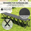 Portable 6-Seater Folding Camping Chair, Team Bench Chair with Carry Bag for Soccer Football Team, No Assembly