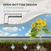 L-Shaped Raised Garden Bed, 82