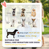 Double Pet Stroller, Foldable Dog Stroller with 2-Seater Carrier, Sunshade, Removable Pad, Safety Belt, Storage Basket