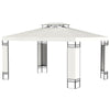 10' x 13' Outdoor Gazebo, Double Roof Patio Gazebo Canopy Shelter with Screen Decorate Corner Frame