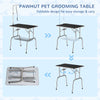 36-inch Dog Grooming Table Stainless Steel QUALITY GUARANTEED with Adjustable Arm and Basket