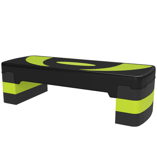 Adjustable Aerobic Stepper, Exercise Step Platform, Step Exercise Trainer, Workout Fitness Yoga Risers, 4