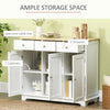 Modern Sideboard, Buffet Cabinet with Storage Cabinets, Drawers and Adjustable Shelves for Living Room