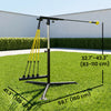 Soozier Baseball Hitting Trainer with 4 Power Bands, 32.7