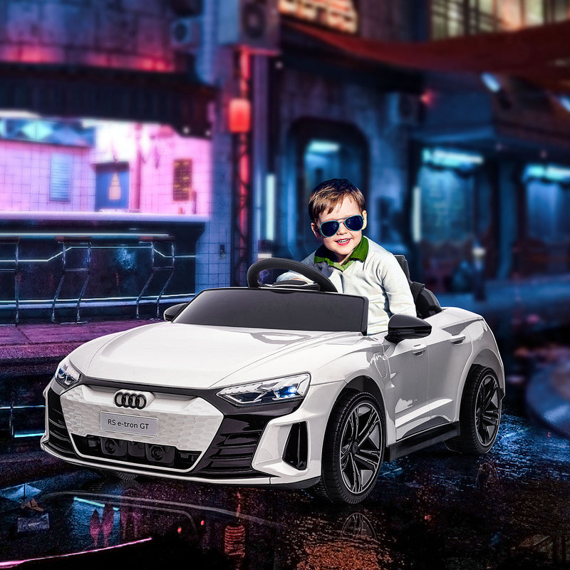 Ride-On Toy On Car with Remote Control, 12V 3.1 MPH Electric Ride for Kids w/ Suspension System, Horn Honking
