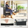 4-Piece Rattan Outdoor Furniture Set Patio Furniture Set with Coffee Table 22.8