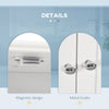 Bathroom Wall Cabinet, Medicine Cabinet, Over Toilet Storage Cabinet with Shelf and Drawers for Hallway, Living Room, White