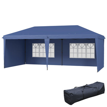 10' x 20' Outdoor Pop Up Canopy Tent Party Tent Instant Shelter W/ Carrying Bag