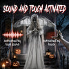 Halloween Animated Standing Crying Angel Decoration with Sound and Touch Activated