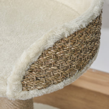 Cat Tree with Scratching Post, Toy Ball, Perch, Small Cat Tower for Indoor Cats - 16