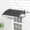 Window Awning Door Canopy, 29.9