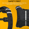 Soozier 22 lbs Weighted Vest, Weight Vest with adjustable Straps, Convenient Pocket and Reflective Strips, Fit for Men Women