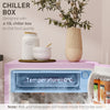 Compact Refrigerator, Mini Fridge with Freezer, Adjustable Shelf, Mechanical Thermostat and Reversible Door, Pink