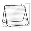 Volleyball Rebounder Net Football Training Aid Kickback Target Play Black