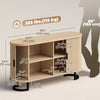 Fluted Sideboard Buffet Cabinet, 55