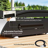 2 Burner Liquefied Gas Grill, Portable Tabletop BBQ Grill, for Camping, Picnic, Silver