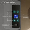 12 Volt Car Fridge Refrigerator, 42 Quart Portable Electric Cooler, 12V/24V DC & 100-240V AC, -4℉-68℉