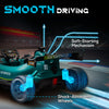 Qaba Aston Martin Licensed 12V Electric Go Kart, Kids Ride on Car with 4 Shock-Absorbing Wheels, Remote Control