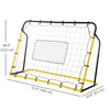 Soozier 6' x 4' Soccer Rebounder, Soccer Goal with 5 Angle Adjustable