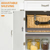 Foldable Kitchen Island with Storage Drawer, Farmhouse Style Rolling Utility Cart, Coffee Bar Cabinet on Wheels with Drop-Leaf Wood Top