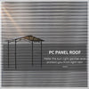 8' x 5' Hardtop Grill Gazebo Aluminium BBQ Canopy Gazebo Outdoor Canopy with Side Shelves