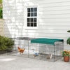 Small Animal Cage with Roof, Indoor/Outdoor Use, for Chicken, Rabbits, Chinchillas, 87
