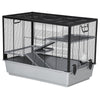 3-tier Hamster Cage, Guinea Pig Cage, Pet Chinchillas Play House Indoor with Accessories Food Dish Water Bottle, Ramps, 31.5