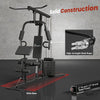 Soozier Multifunction Home Power Exercise Gym System Weight Training Exercise Workout Station Fitness Strength Machine for Whole Body Training