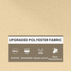 Outdoor Swing Cushion, Tufted Patio Cushion Replacement for Garden Chair Egg Chair,  Indoor Outdoor Seat Cushion, Beige
