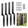 4 Pack Fence Post Repair Kit, 32