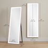 LED Mirror with Dimmable and 3 Colour Lights, 64