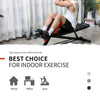 Soozier Adjustable Weight Bench Roman Chair Exercise Training Multi-Functional Hyper Extension Bench Dumbbell Bench Ab Sit up Decline Flat Black and Red