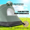5-6 Person Family Tent, Outdoor Camping Tent with Lighting Hook, Carrying Bag for Camping, Hiking and Travelling, Green