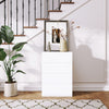 4 Drawer Chest Storage Cupboard Freestanding Drawer Unit, Black