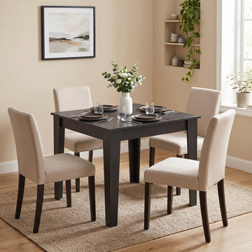 Square Dining Table for 4, 31.5