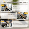 Pet Ramp Bed Steps for Dogs Cats Non-slip Carpet 74