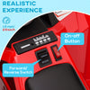 6V Electric Toy Car with Back Trailer, Forward Backward, Wear-Resistant Wheels for Ages 18-36 Months, Red