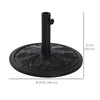 29lbs Cement Round Umbrella Base Heavy Duty 19