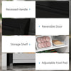 Upright Freezer, 3 Cu.Ft Mini Freezer with Reversible Single Door, Adjustable Thermostat for Home, Dorm, Silver