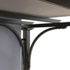 10' x 10' Outdoor Pergola Patio Gazebo Canopy Sun Shelter, Steel Frame