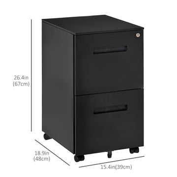 File Cabinet, Vertical Filing Cabinet with Adjustable Partition for A4 Letter Size, Lockable for Office, White