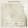 2 Seater Sofa, Small Modern Couch with High-Resilience Foam, Thicken Padding, Button Tufted