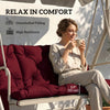 Bench Cushion Water-Repellent Outdoor Furniture Pad Seater Swing Chair 59.1