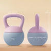 Soozier 18 lb Soft Kettlebell, Sand Filled Weight w/ Grip Handle, Kettlebell Weight for Full Body Workout and Strength Training