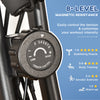 Soozier 3 in 1 Folding Exercise Bike, Foldable Stationary Bike with 8-Level Magnetic Resistance, Adjustable Seat, Black