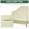 38.2-Inch Waterproof Single Seat Chair Sofa Cover Outdoor Garden Patio Furniture Protector