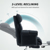 Desk Chair, Computer Office Chair with Footrest, Adjustable Backrest and Headrest