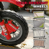 6V Kid Electric Ride On Motorcycle Powered Dirt Bike Battery Scooter For 3-6 Year Old Kids Toddlers W/ Training Wheels Red